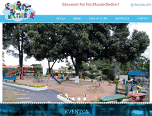 Tablet Screenshot of colegioespacocrianca.com.br