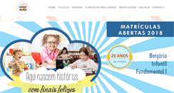Desktop Screenshot of colegioespacocrianca.com